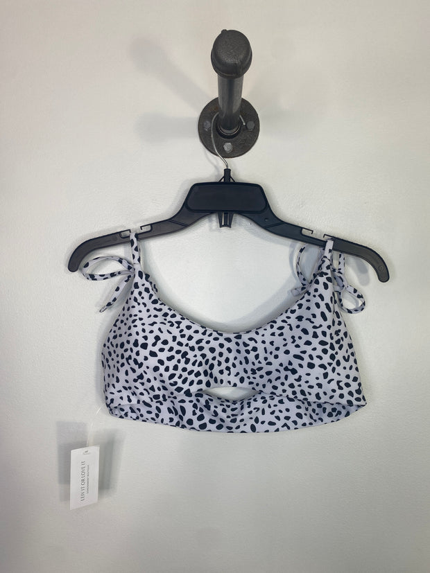 Zaful Blk/Wht Spotted Bikini