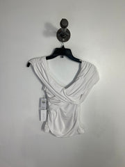 Abercrombie & F. Wht Wrap Top