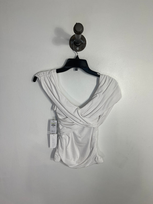 Abercrombie & F. Wht Wrap Top