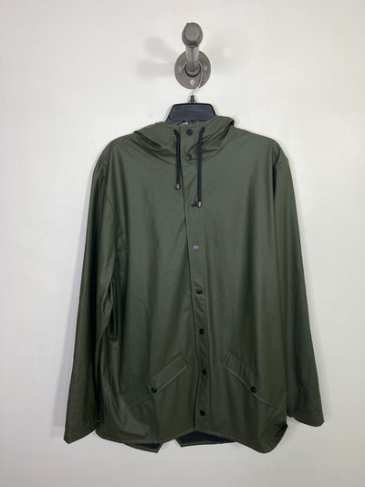 RAINS Green Rain Jacket