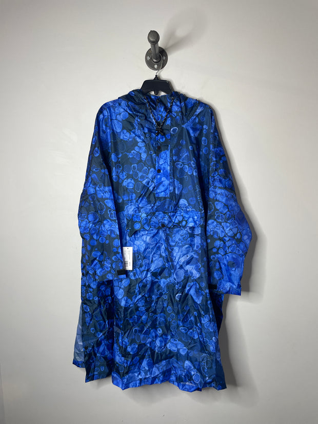 Rain Kiss Blue Poncho