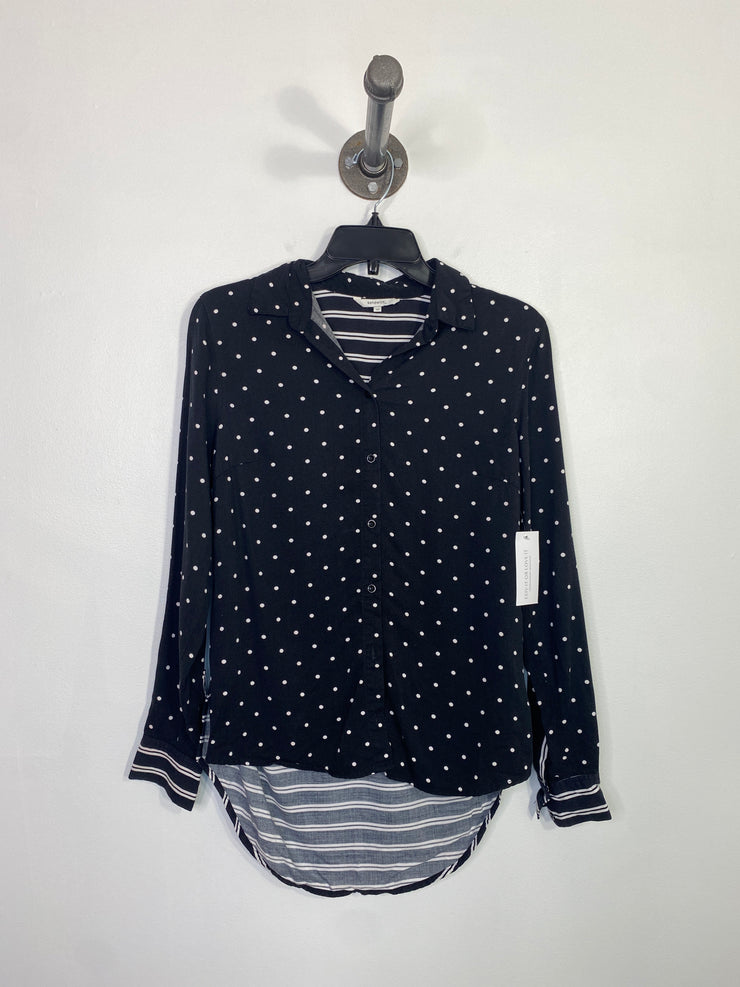 Sandwich Blk/Wht Longsleeve