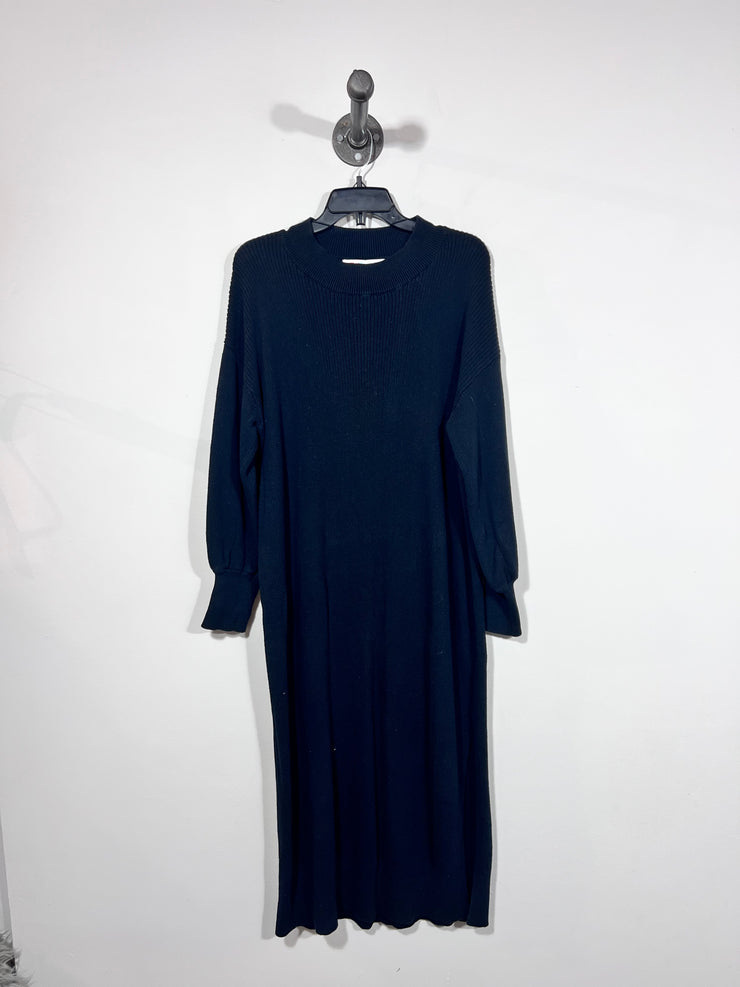 Vestido de punto negro de FP Beach