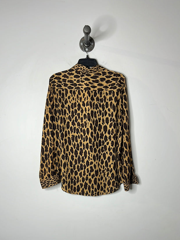 Jones N.Y. Cheetah Blouse