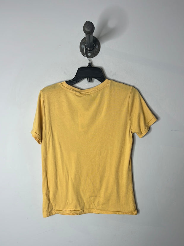 Z Supply Yellow Graphic Tee