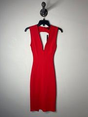 Guess Red Backless Dress