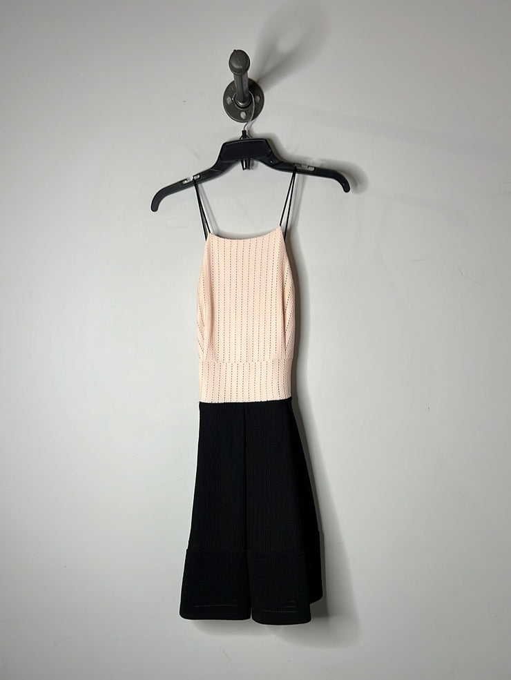 Twik Blk/Beige Mini Dress