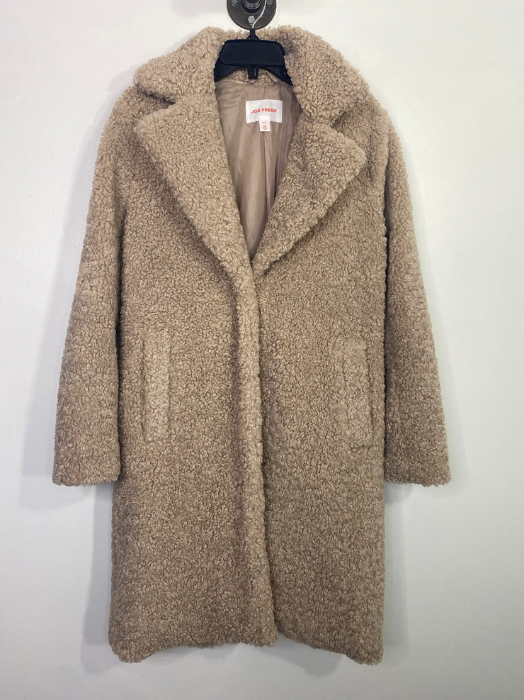 Joe Fresh Brown Long Sherpa