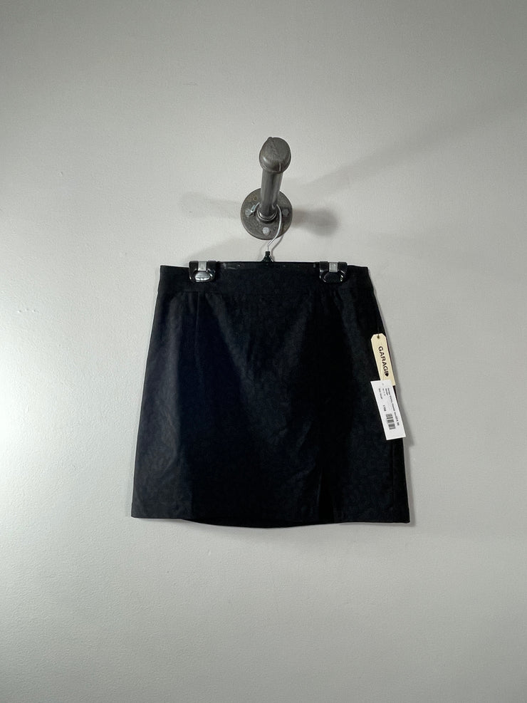 Garage Blk/Gry Cheetah Skirt