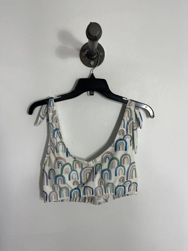 Honey.S Wht Patterned Bikini