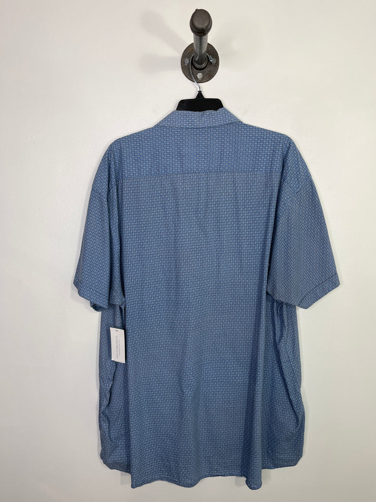 Britches Blu Button Up Tee