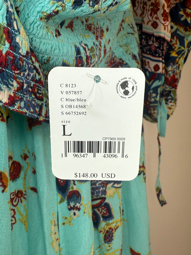 Free P. Trq Pattern Maxi Dress