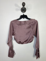 Wilfred Purple Ruffle LongSlv