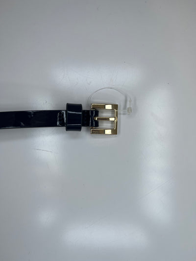 No Brand Navy Thin Belt