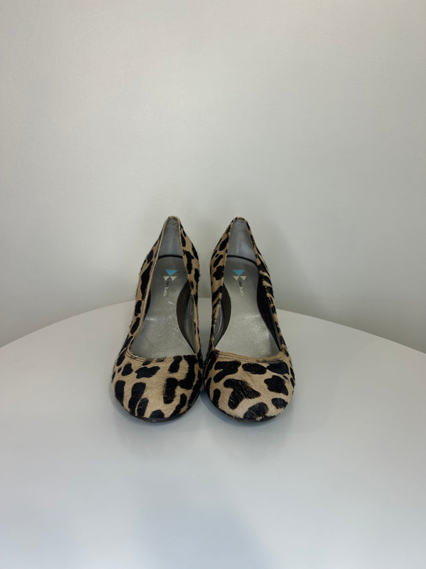 Daniblack Animal Print Heels