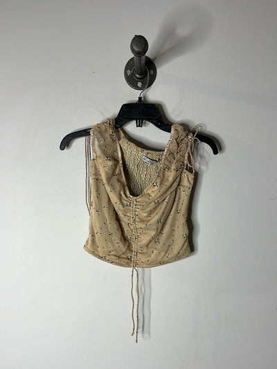 Poof NY Beige Tank Blouse