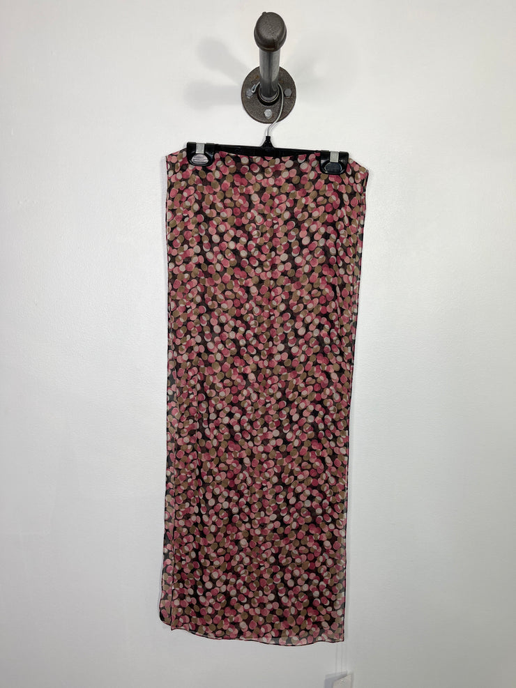 No Brand Blk/Pnk Scarf