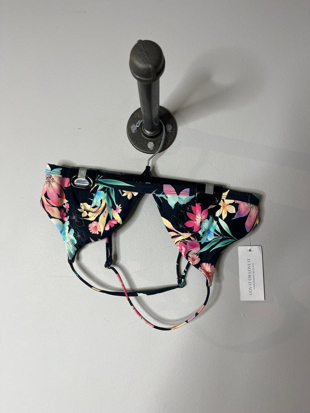 Ripcurl Blk Floral Bathing Top