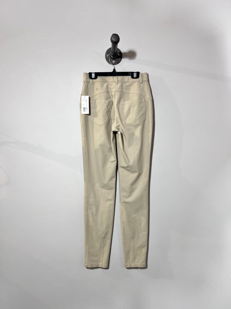 Pantalon beige à jambe droite Lululuemon