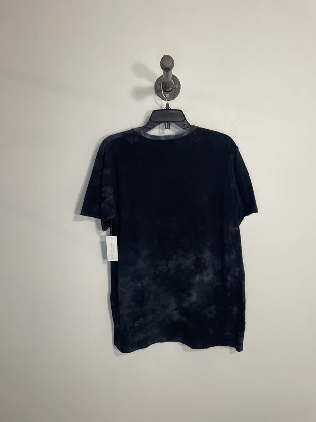 T-shirt tie-dye noir MIDA