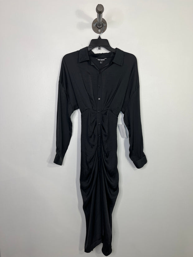 Steve Madden Blk Midi Dress