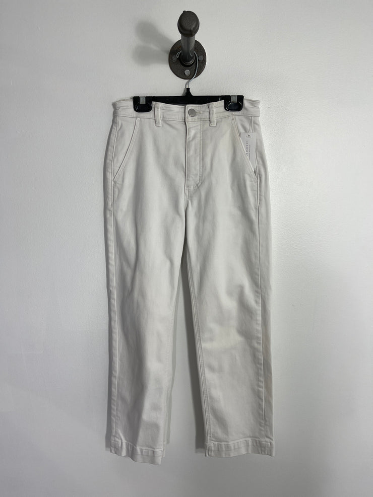 Everlane Wht Straight Leg Jean