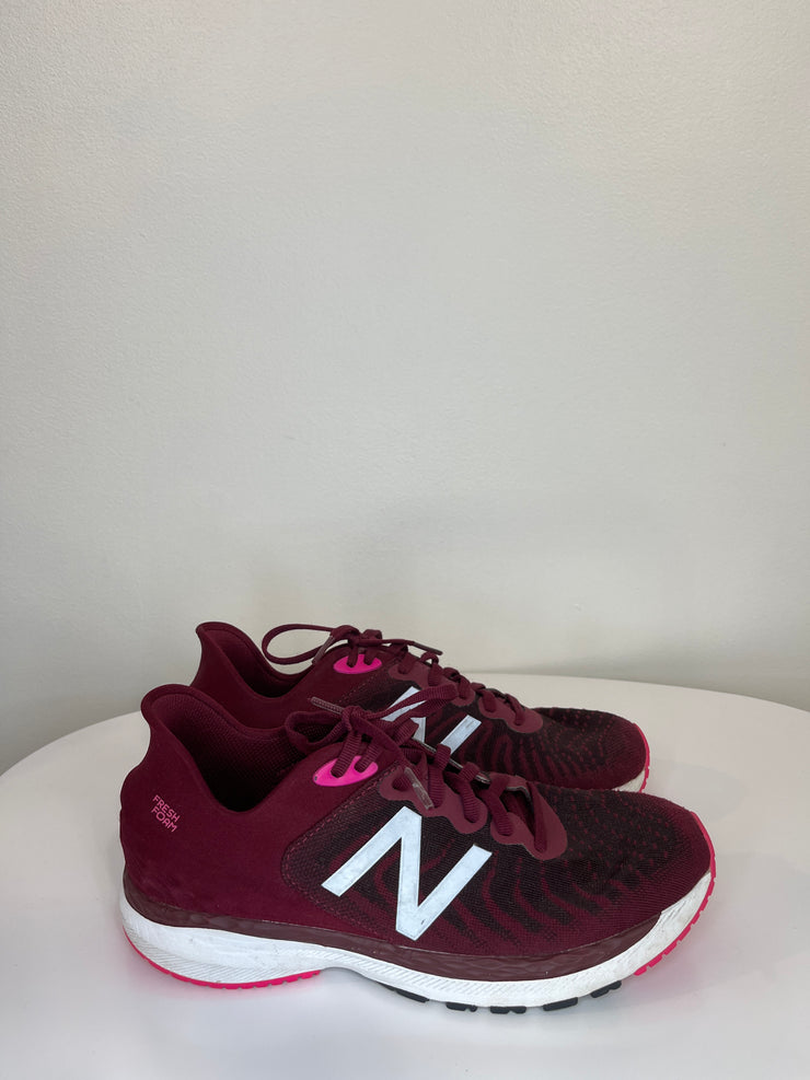 New B. Burgundy Running Shoes