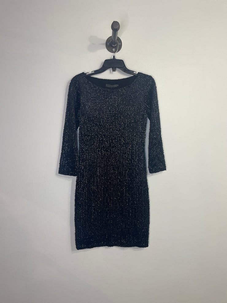 Minimum Blk Lsv Sequin Dress