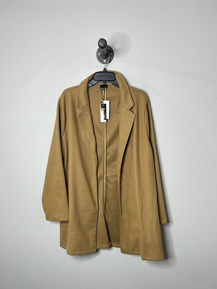 Zenobia Brown Blazer Coat