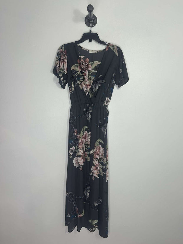Le Vintage 86 Gry Floral Dress