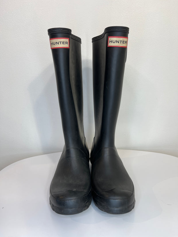 Hunter Blk Rain Boots