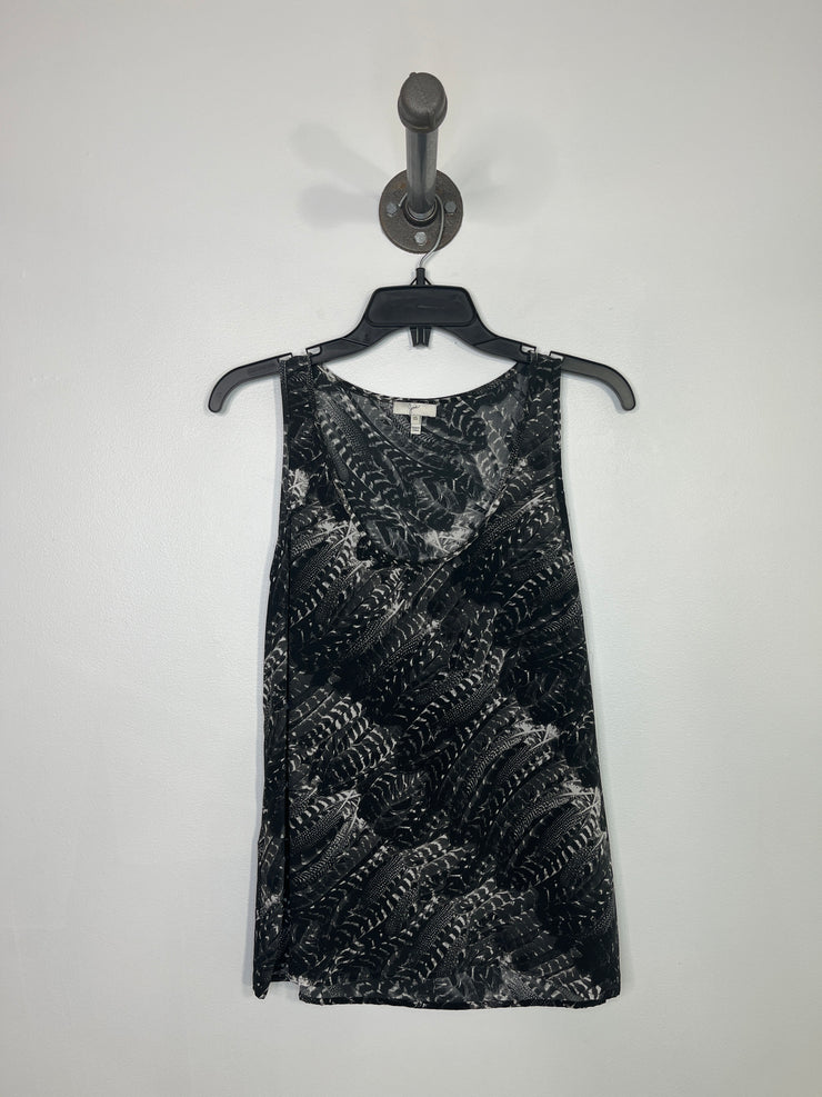 Joie Black Pattern Tank