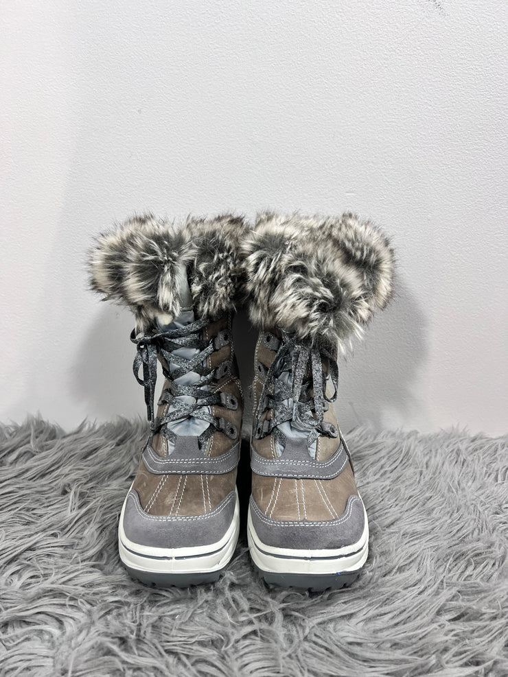 Santana Grey Snow Boots