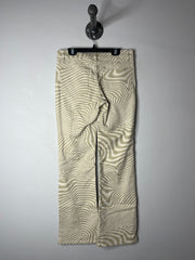 Divided Cream Wave Pant