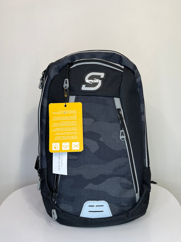 Sport Grey Camo Backpack