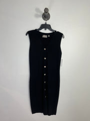 Cyrus Black Button Tank Dress