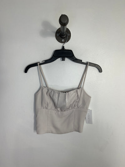 Dynamite Cream Crop Tank