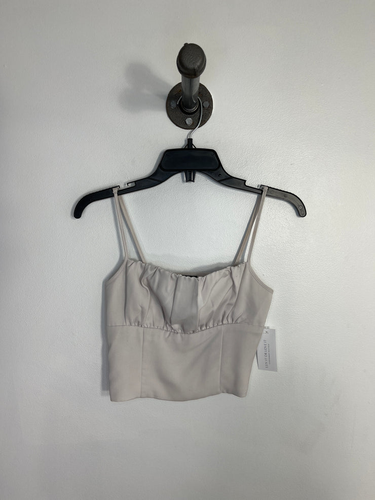 Dynamite Cream Crop Tank