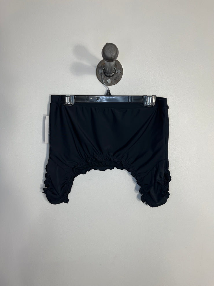 Coral R. Blk Full Coverage Top