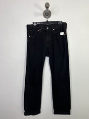 Levi's Black Straight Jeans