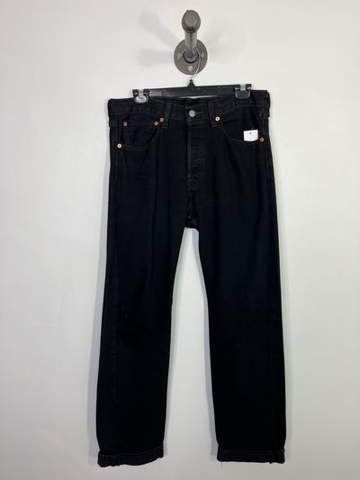 Levi's Black Straight Jeans