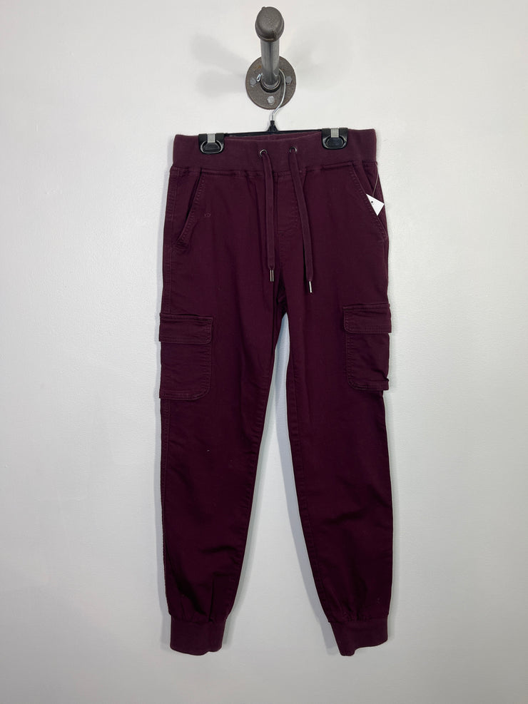 Rebel Rouge Burgundy Joggers
