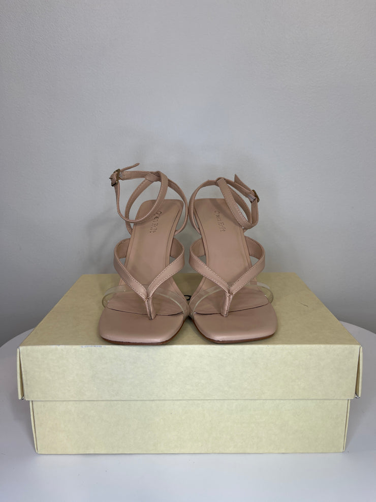 Open Edit Pink Open Toe Heel