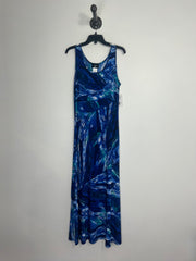 Libra Ocean Blue Maxi Dress