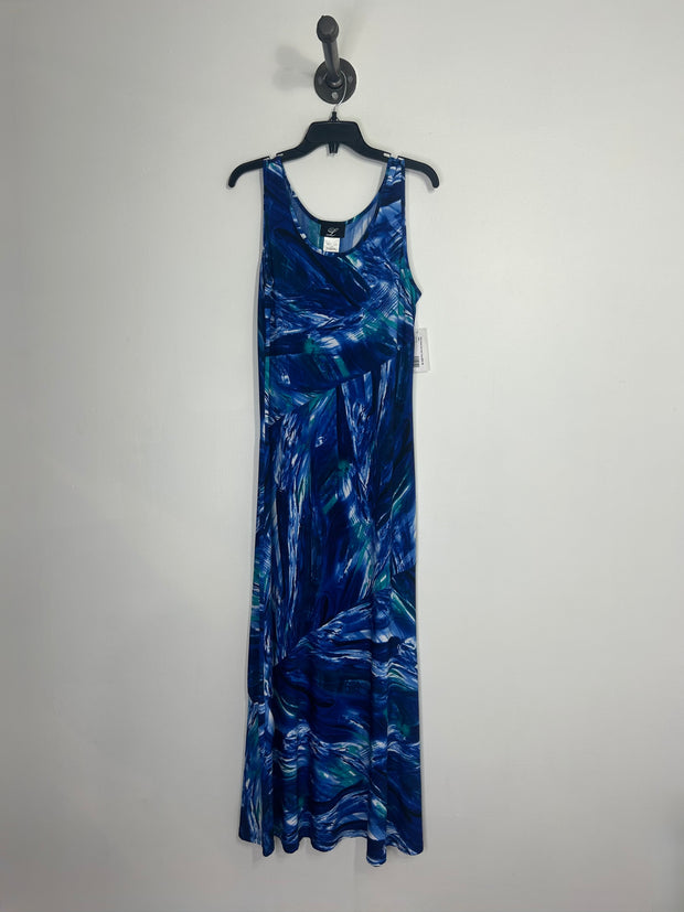 Libra Ocean Blue Maxi Dress