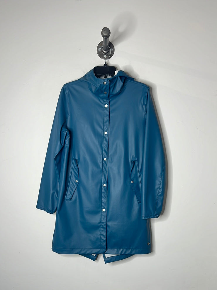 Herschel Blue Rain Coat