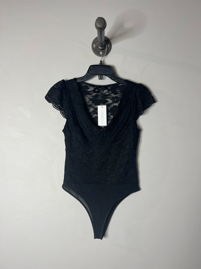 Eclipse Black Lace Bodysuit