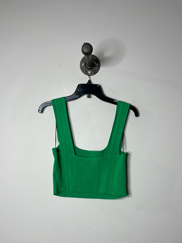 H&M Green Cropped Tank