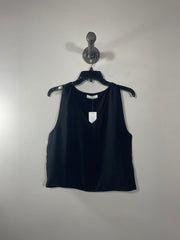 Be You Black Tank Blouse