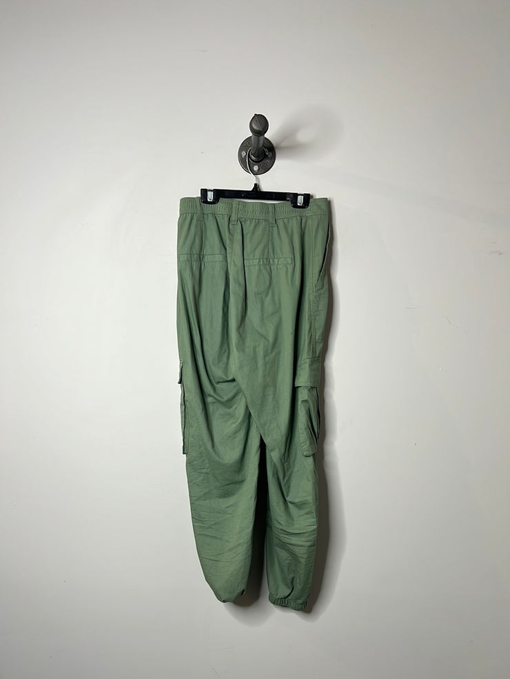 A&F Light Green Cargo Pants